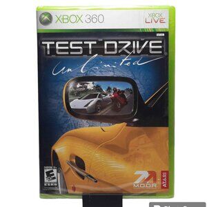 NEW FACTORY SEALED Test Drive Unlimited XBOX360 VINTAGE RARE